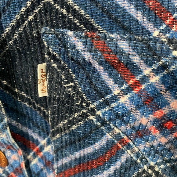 LEVI’S STRAUSS Clements Twins Corduroy Jacket w/Sherpa-lined point collar - Picture 3 of 5